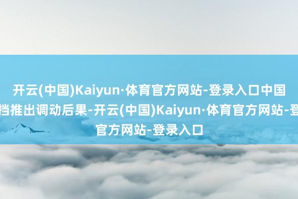 开云(中国)Kaiyun·体育官方网站-登录入口中国企业阻挡推出调动后果-开云(中国)Kaiyun·体育官方网站-登录入口