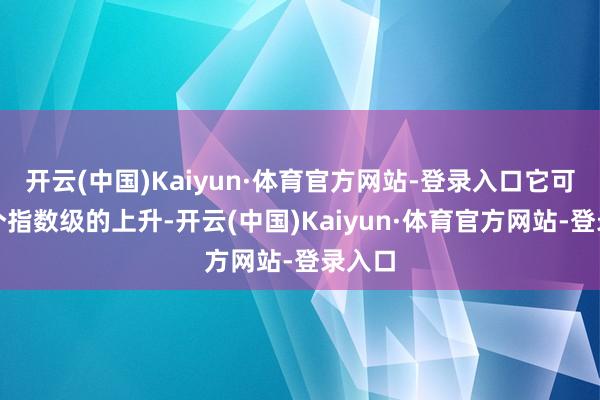 开云(中国)Kaiyun·体育官方网站-登录入口它可能是个指