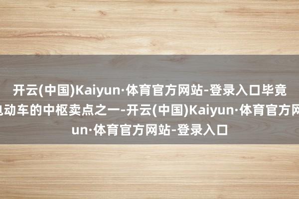 开云(中国)Kaiyun·体育官方网站-登录入口毕竟智能驾驶