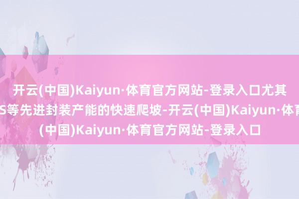 开云(中国)Kaiyun·体育官方网站-登录入口尤其是先进制程与CoWoS等先进封装产能的快速爬坡-开云(中国)Kaiyun·体育官方网站-登录入口