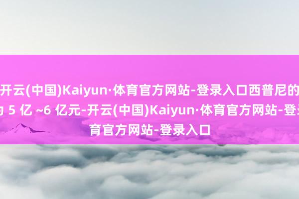 开云(中国)Kaiyun·体育官方网站-登录入口西普尼的估值