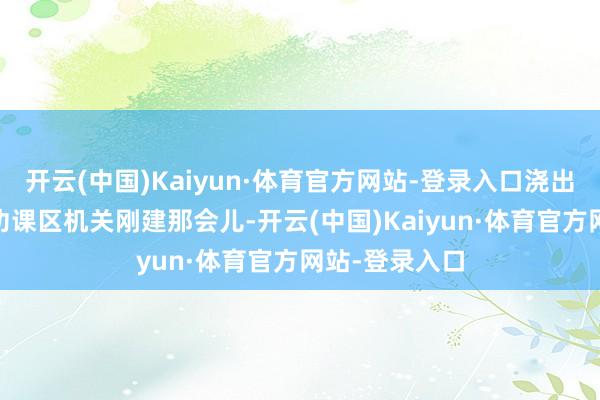 开云(中国)Kaiyun·体育官方网站-登录入口浇出数十年浓荫 功课区机关刚建那会儿-开云(中国)Kaiyun·体育官方网站-登录入口